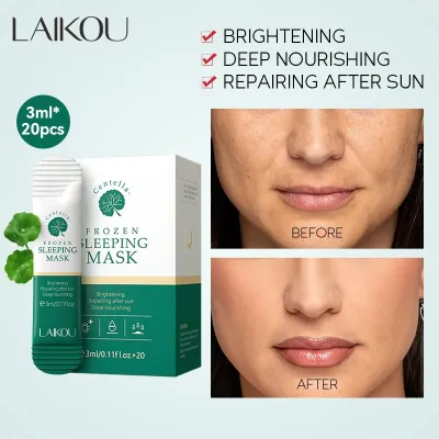 Laikou Centella Frozen Facial Sleeping Mask (5 Pcs)